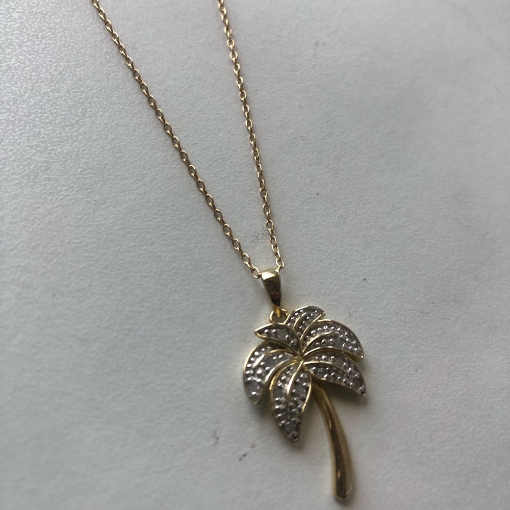 Palm Tree Necklace